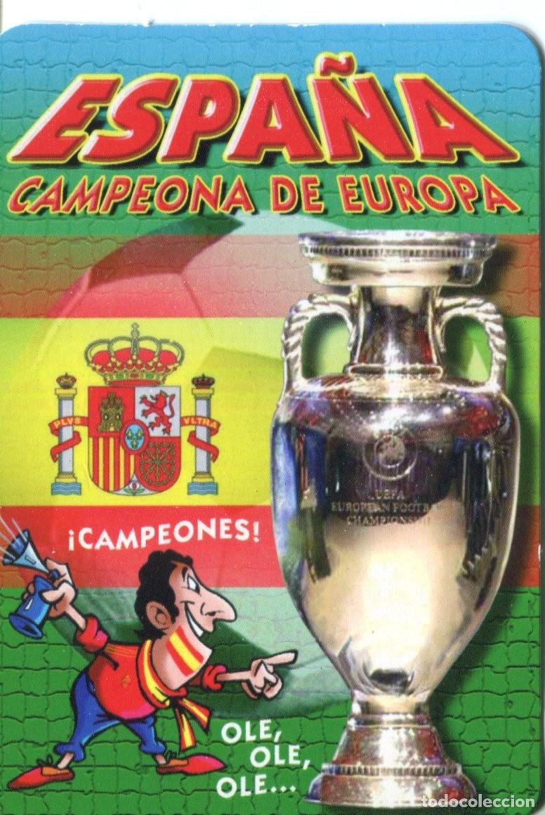 Coleccionismo calendarios: CALENDARIO - Escudo Equipo Club Futbol C.F. - Selecci&oacute;n Espa&ntilde;a campeona de Europa - 2009 -
