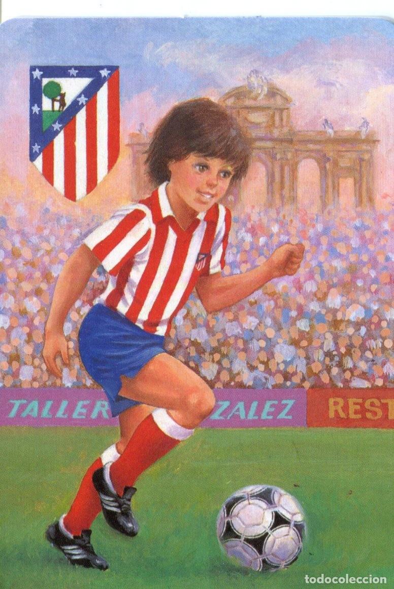 Coleccionismo calendarios: Calendario bolsillo A&ntilde;o 1992 FUTBOL ATL&Eacute;TICO MADRID SERIE BO N&ordm; 5723