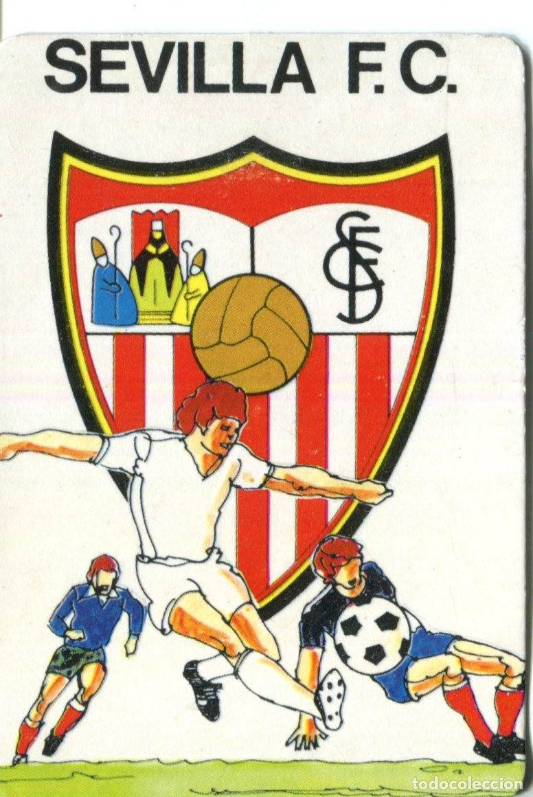 Collectables Calendars: CALENDARIO DE BOLSILLO DE SERIE A&Ntilde;O 1990 F&Uacute;TBOL - SEVILLA F.C. -