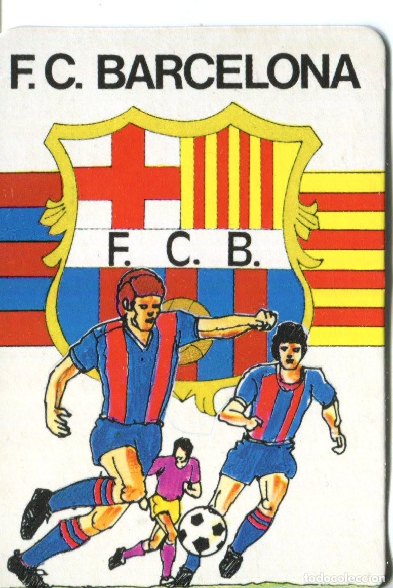 Sammeln von Kalendern: Calendario bolsillo - F&Uacute;TBOL F.C. BARCELONA - SERIE DLB N&ordm; 118 - MADRID - A&ntilde;o 1989