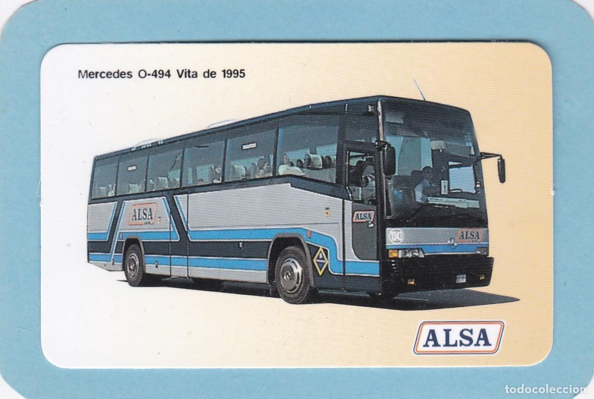 Coleccionismo calendarios: CALENDARIO 2005 - ALSA - AUTOBUS MERCEDES O-494 VITA DE 1995