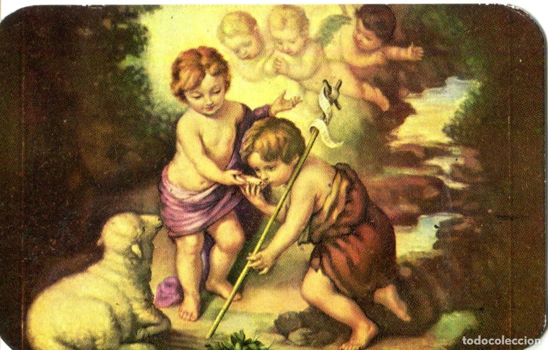 Coleccionismo calendarios: CALENDARIO PUBLICITARIO ESPIGAS Y AZUCENAS. PP. FRANCISCANOS MURCIA. MURILLO. A&Ntilde;O 1961. VER FOTOS