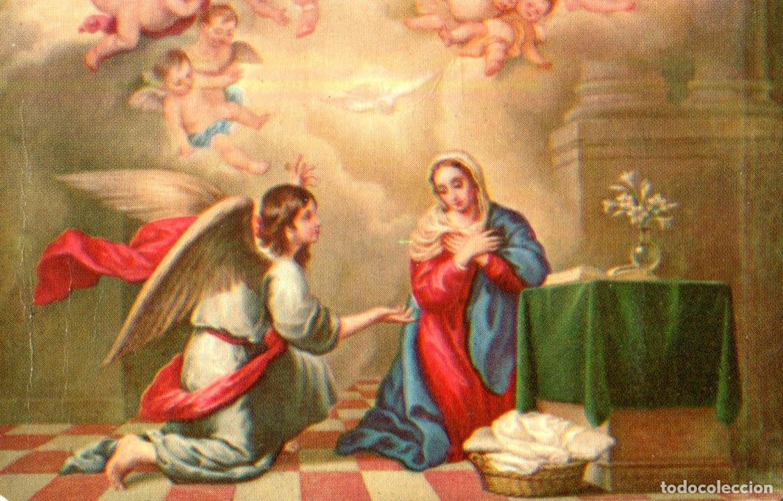 Coleccionismo calendarios: CALENDARIO PUBLICITARIO ESPIGAS Y AZUCENAS. PP. FRANCISCANOS MURCIA. MURILLO. A&Ntilde;O 1967. VER FOTOS