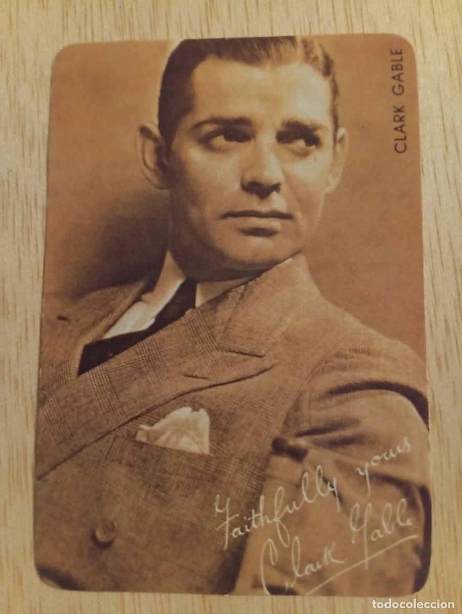 Coleccionismo calendarios: 1 CALENDARIO DE ** CLARK GABLE **. PORTUGUES A&Ntilde;O 1991