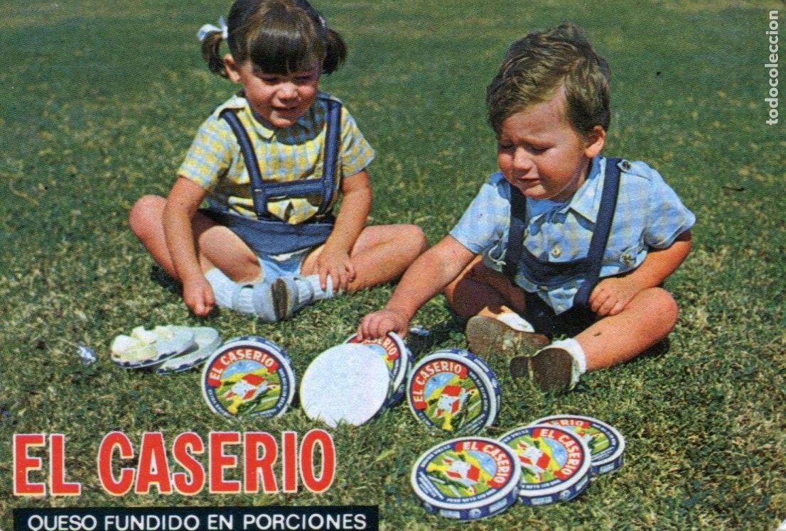 Coleccionismo calendarios: CALENDARIO PUBLICITARIO EL CASERIO A&Ntilde;O 1971 VER FOTOS