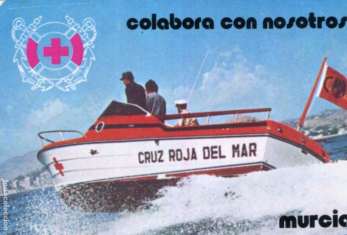Coleccionismo calendarios: CALENDARIO DE BOLSILLO A&Ntilde;O 1981 CRUZ ROJA DEL MAR DE MURCIA Colabora con nosotros