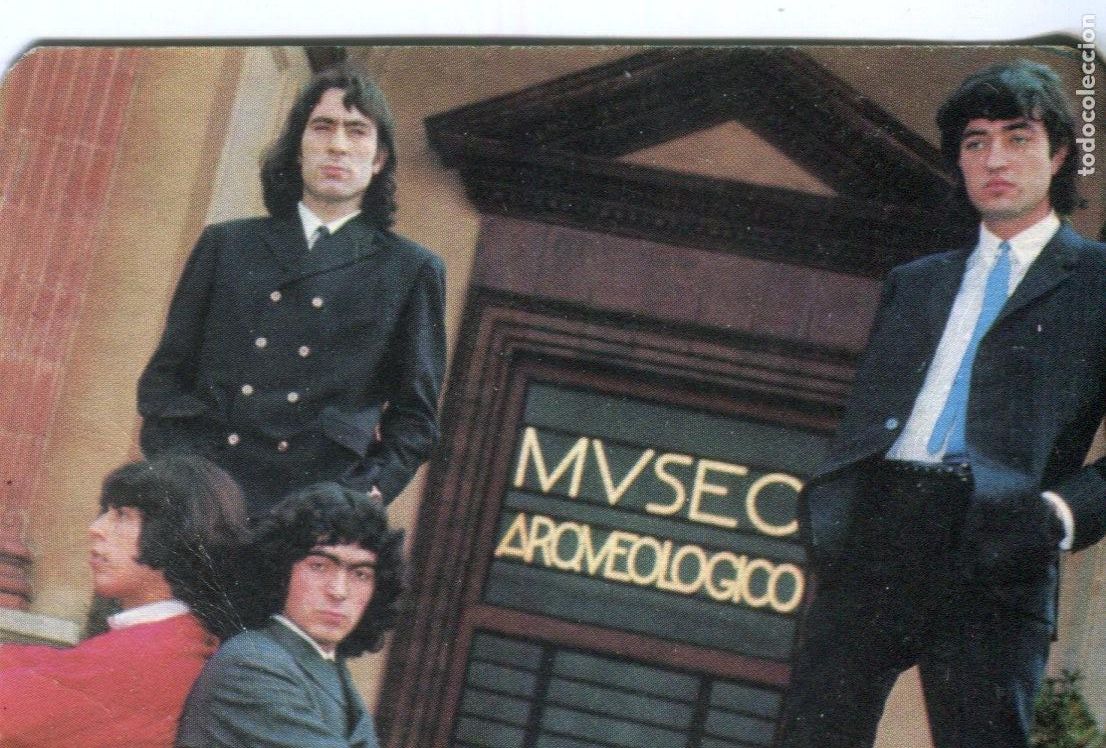 Coleccionismo calendarios: CALENDARIO DE BOLSILLO A&Ntilde;O 1967 M&Uacute;SICA - LOS CHEYENES - VER FOTO REVERSO