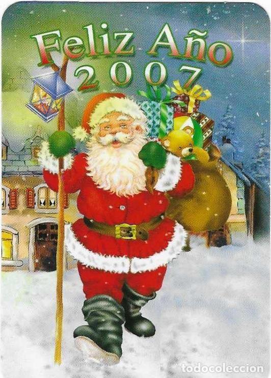Coleccionismo calendarios: Calendario a&ntilde;o 2007. serie rr n&ordm; 60. Papa Noel. ref. 11-07rr60