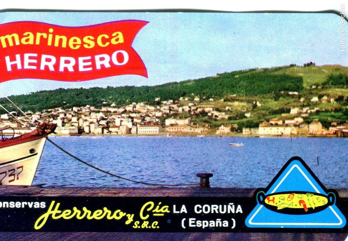 Coleccionismo calendarios: Calendario Conservas Herrero. La Coru&ntilde;a. A&ntilde;o 1967. Estado ver im&aacute;genes
