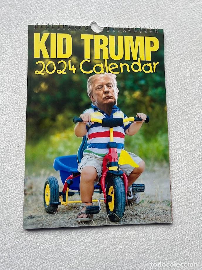 Coleccionismo calendarios: Kid Trump Calendar 2024 / Calendario Trump ni&ntilde;o 2024 / EN INGL&Eacute;S /