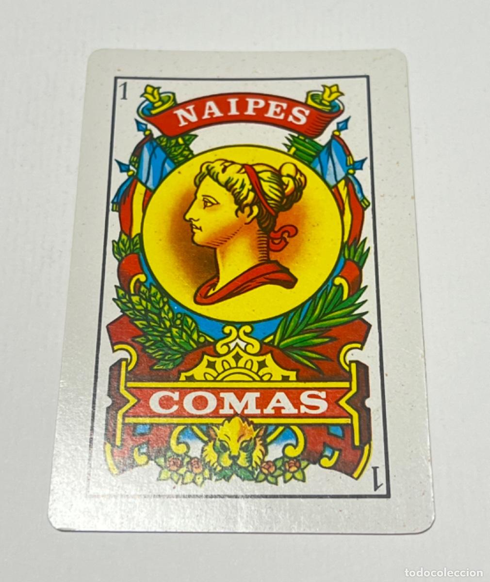 Coleccionismo calendarios: 1 calendario de bolsillo NAIPES COMAS 1983