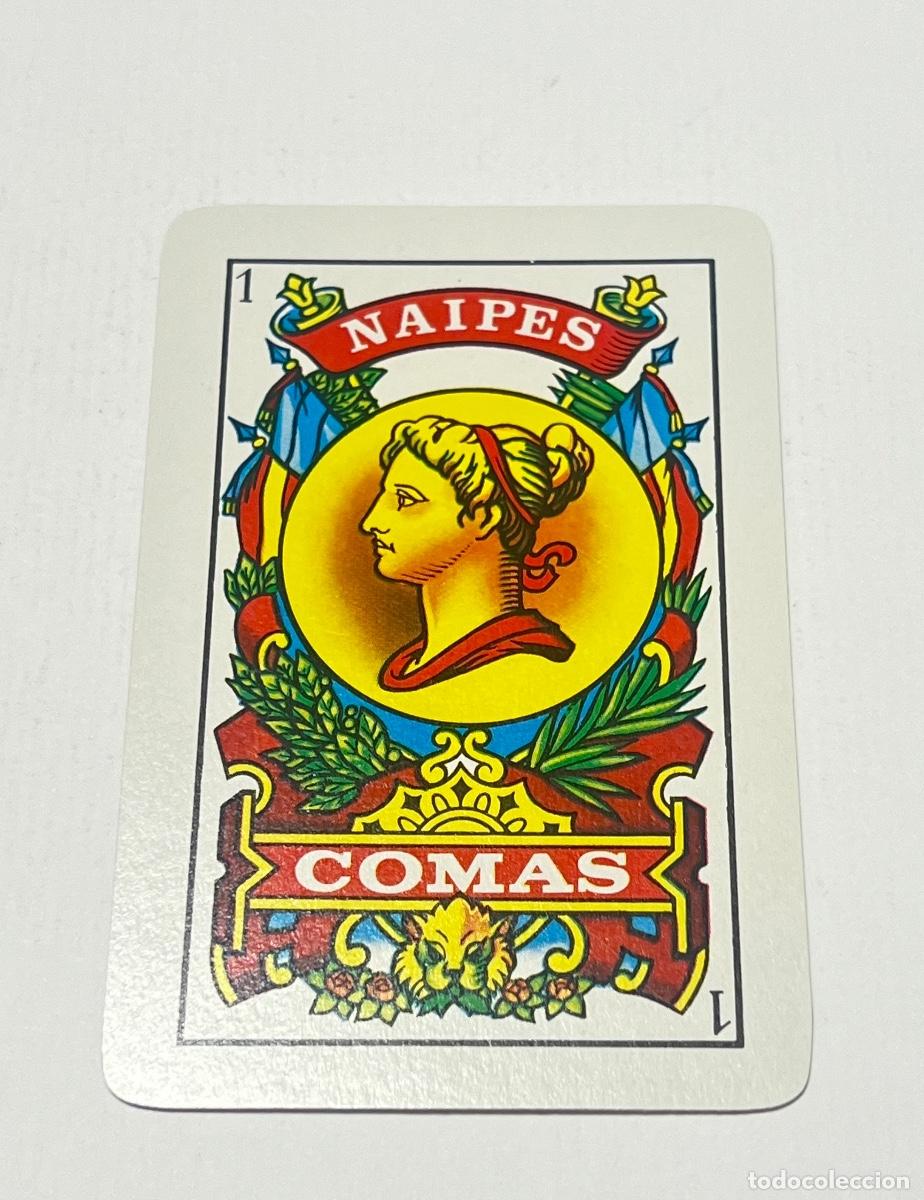 Coleccionismo calendarios: 1 calendario de bolsillo NAIPES COMAS 1990