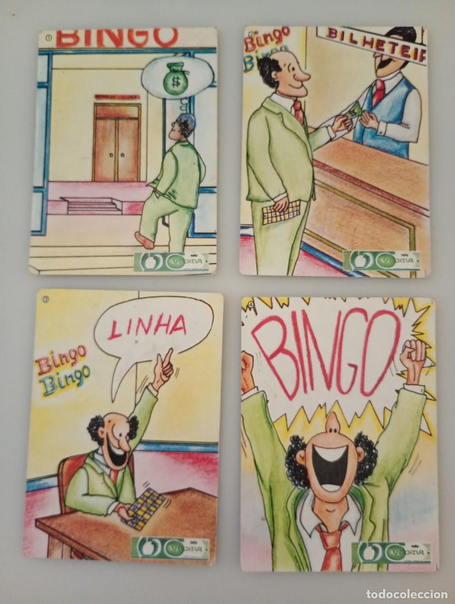 Collectionnisme Calendriers: Calendario Portugal 1984 Serie Bingo 4 calendarios