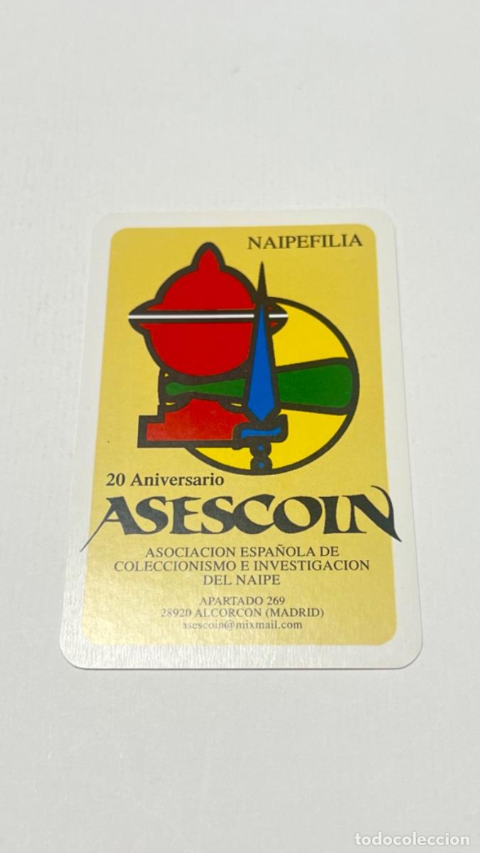 Coleccionismo calendarios: 1 calendario de bolsillo NAIPES COMAS 2008