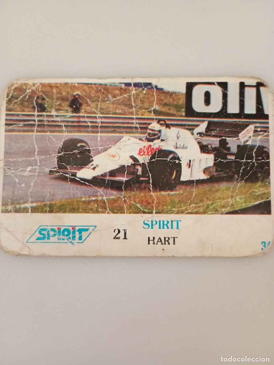 Coleccionismo calendarios: Calend&aacute;rio Portugal 1986 F&oacute;rmula I Spirit Hart