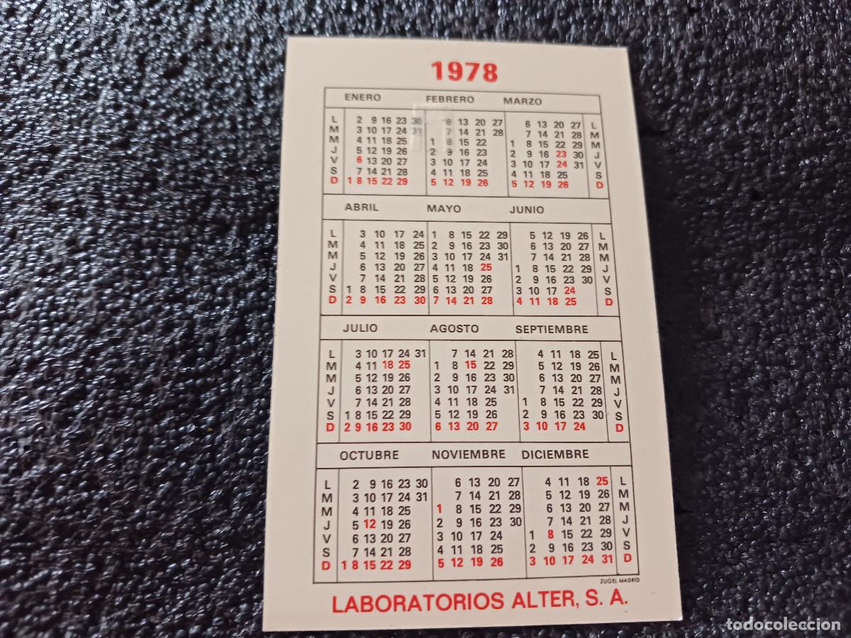 Coleccionismo calendarios: 2 calendarios de nutriben 1973 y 78 - Foto 2