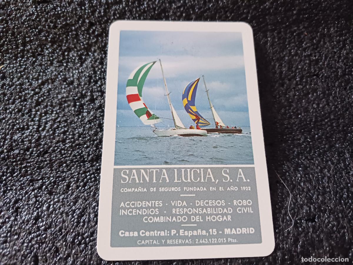 Coleccionismo calendarios: 2 calendarios de seguros santa lucia 1981 y 85