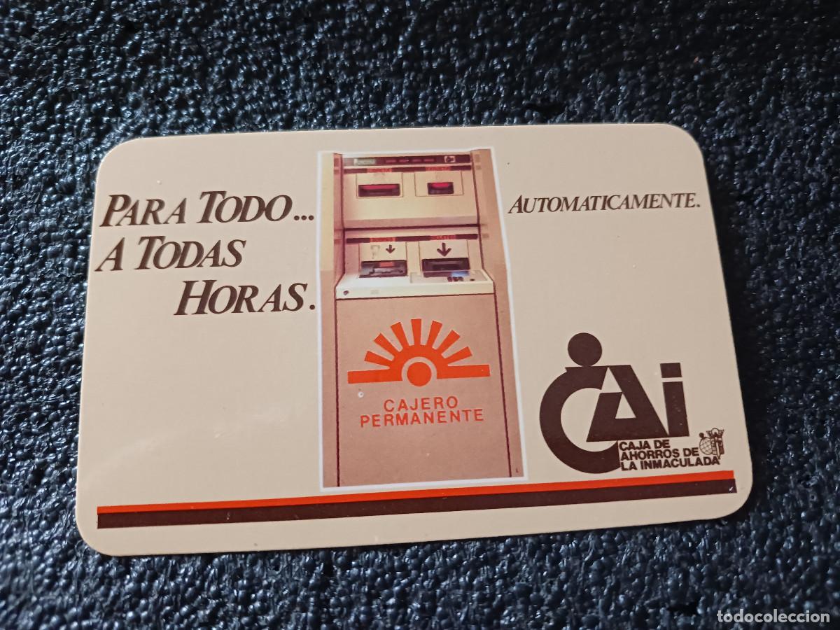 Coleccionismo calendarios: 2 calendarios de caja de ahorros la inmaculada 1985 y 89