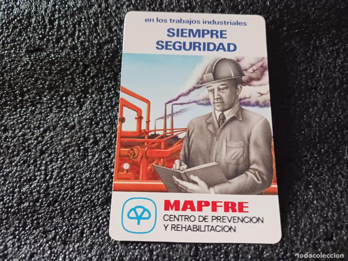 Coleccionismo calendarios: CALENDARIO DE BOLSILLO. MAPFRE. SEGUROS. TRABAJOS INDUSTRIALES. A&Ntilde;O 1987