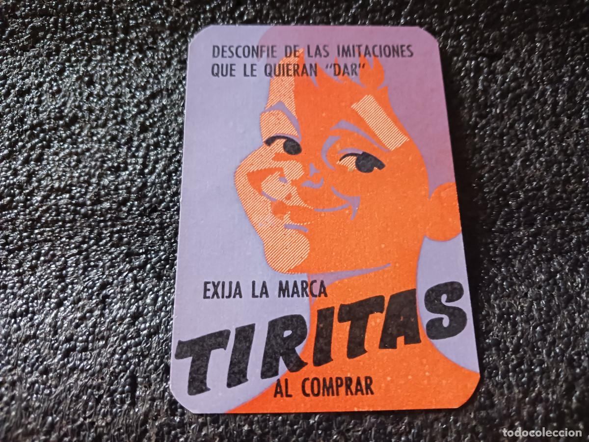 Coleccionismo calendarios: calendario tiritas 1962