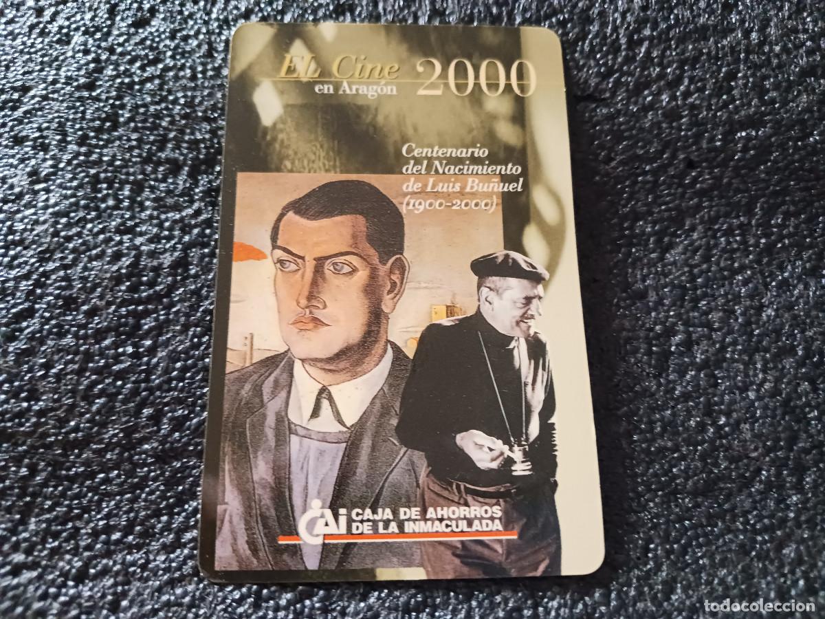 Coleccionismo calendarios: calendario de caja de ahorros de la Inmaculada, cine Luis Bu&ntilde;uel, a&ntilde;o 2000.