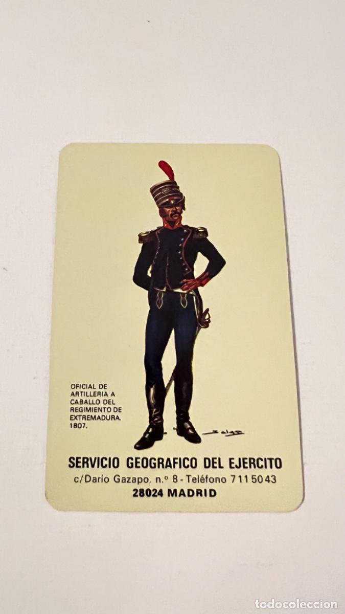 Sammeln von Kalendern: Calendario de bolsillo NAIPES FOURNIER 1989 SERVICIO GEOGR&Aacute;FICO DEL EJ&Eacute;RCITO