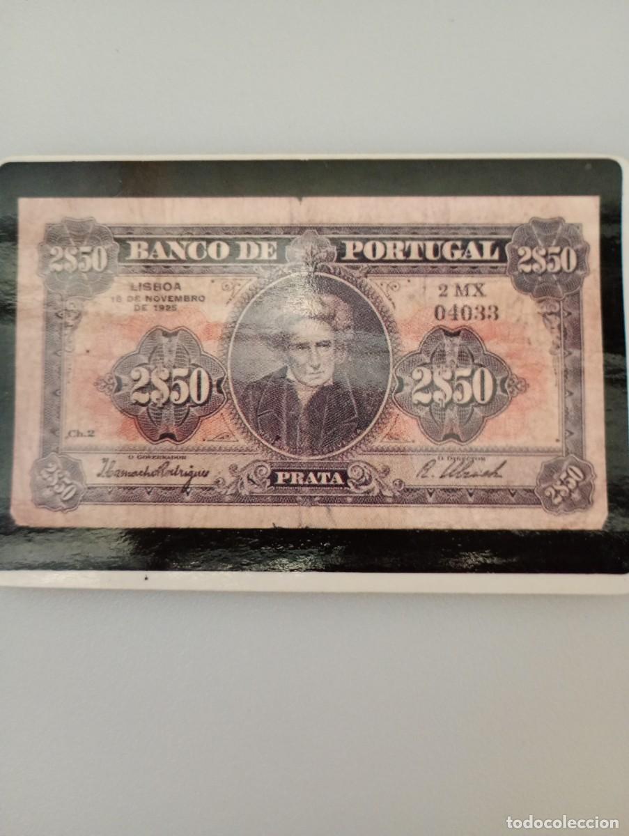 Coleccionismo calendarios: Calendario Portugal 1985 Billetes portugueses