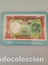 Coleccionismo calendarios: Calendario Portugal 1985 Billetes 500 Escudos