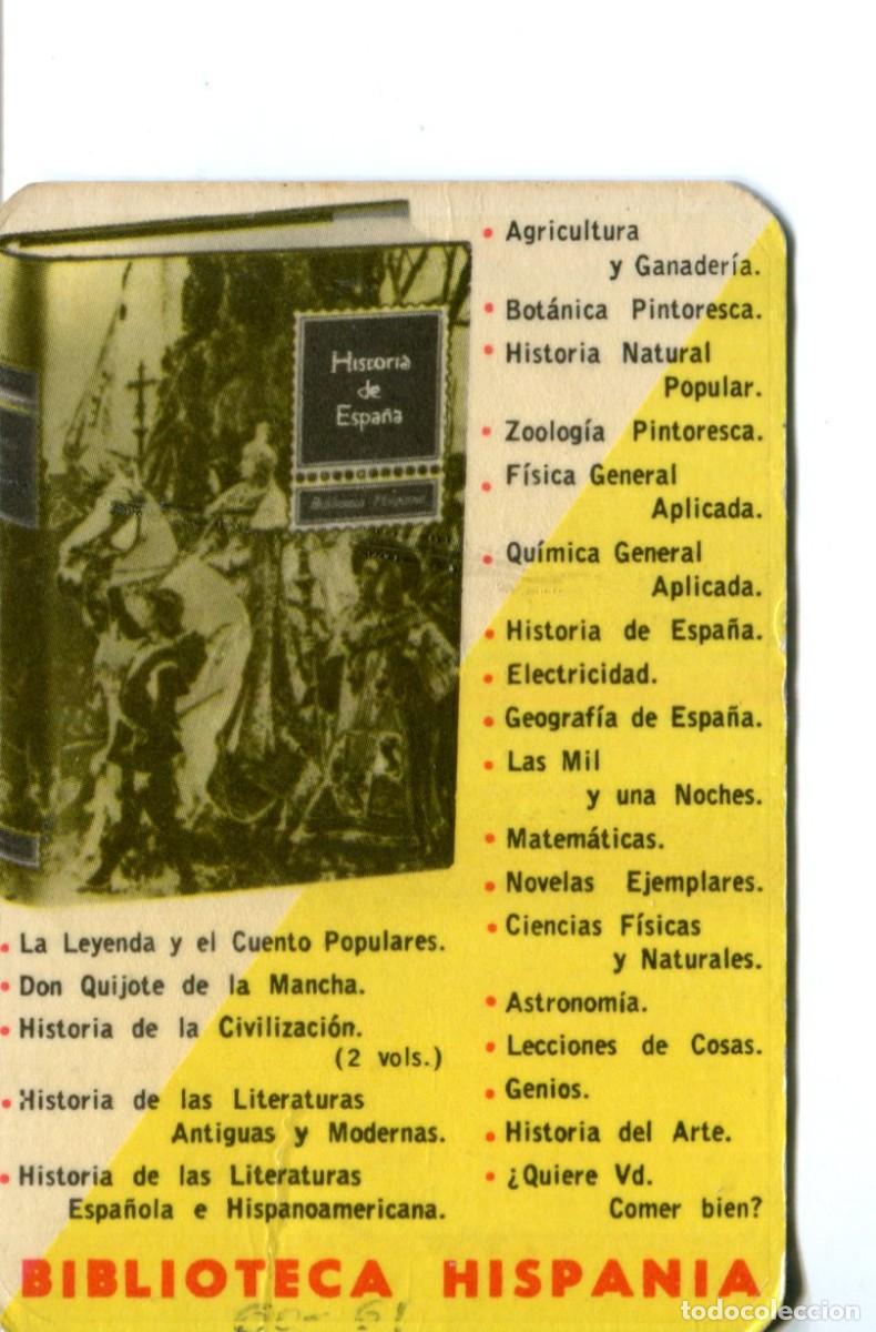 Coleccionismo calendarios: CALENDARIO DE BOLSILLO. A&Ntilde;O 1960 - 1961. EDITORIAL RAMON SOPENA. BARCELONA. HISTORIA DE ESPA&Ntilde;A.