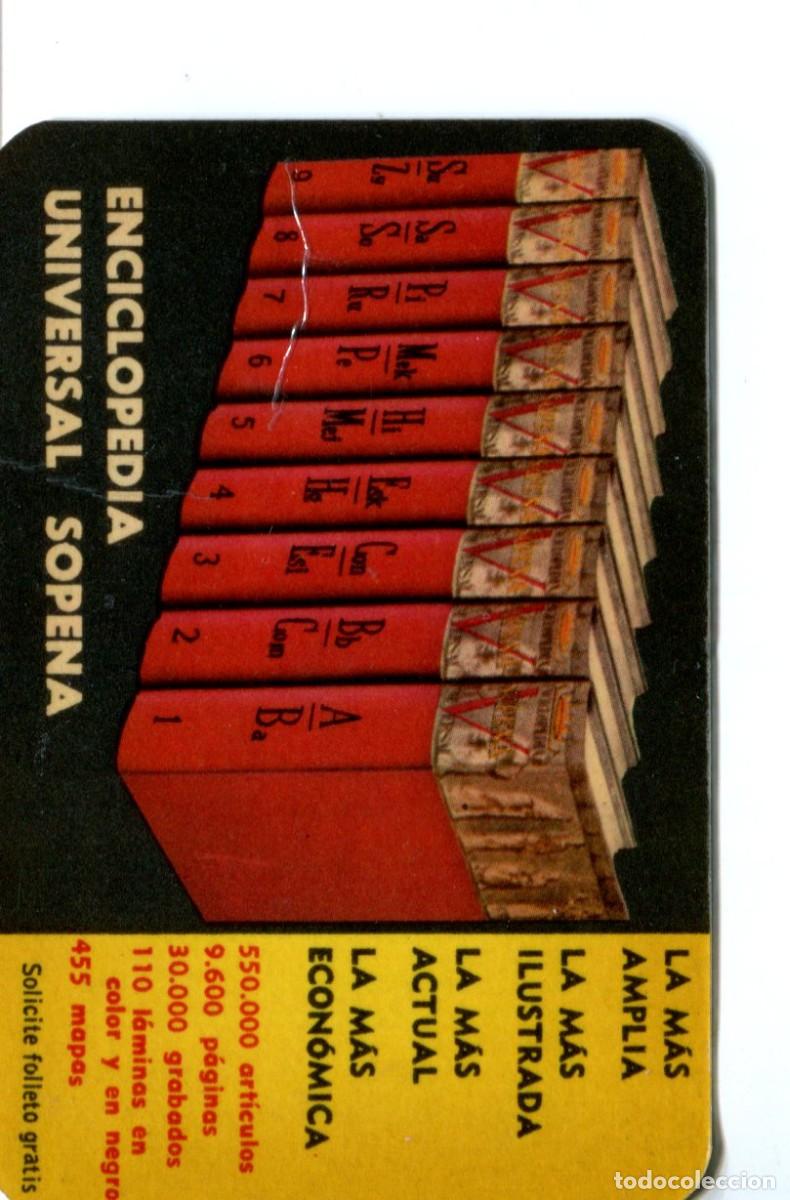 Coleccionismo calendarios: Calendario Publicitario de Bolsillo - Editorial Ram&oacute;n Sopena. Enciclopedia Universal - A&ntilde;o 1964