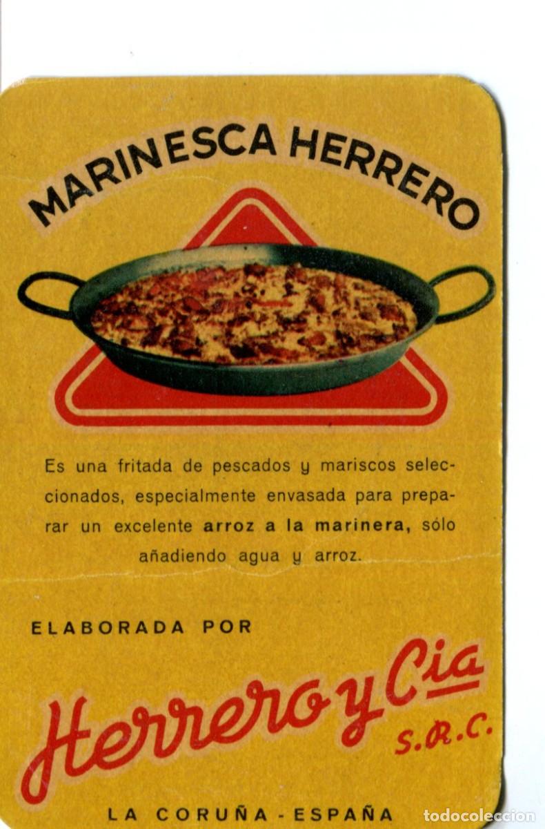 Coleccionismo calendarios: CALENDARIO MARINESCA HERRERO - HERRERO Y COMPA&Ntilde;&Iacute;A A&Ntilde;O 1963