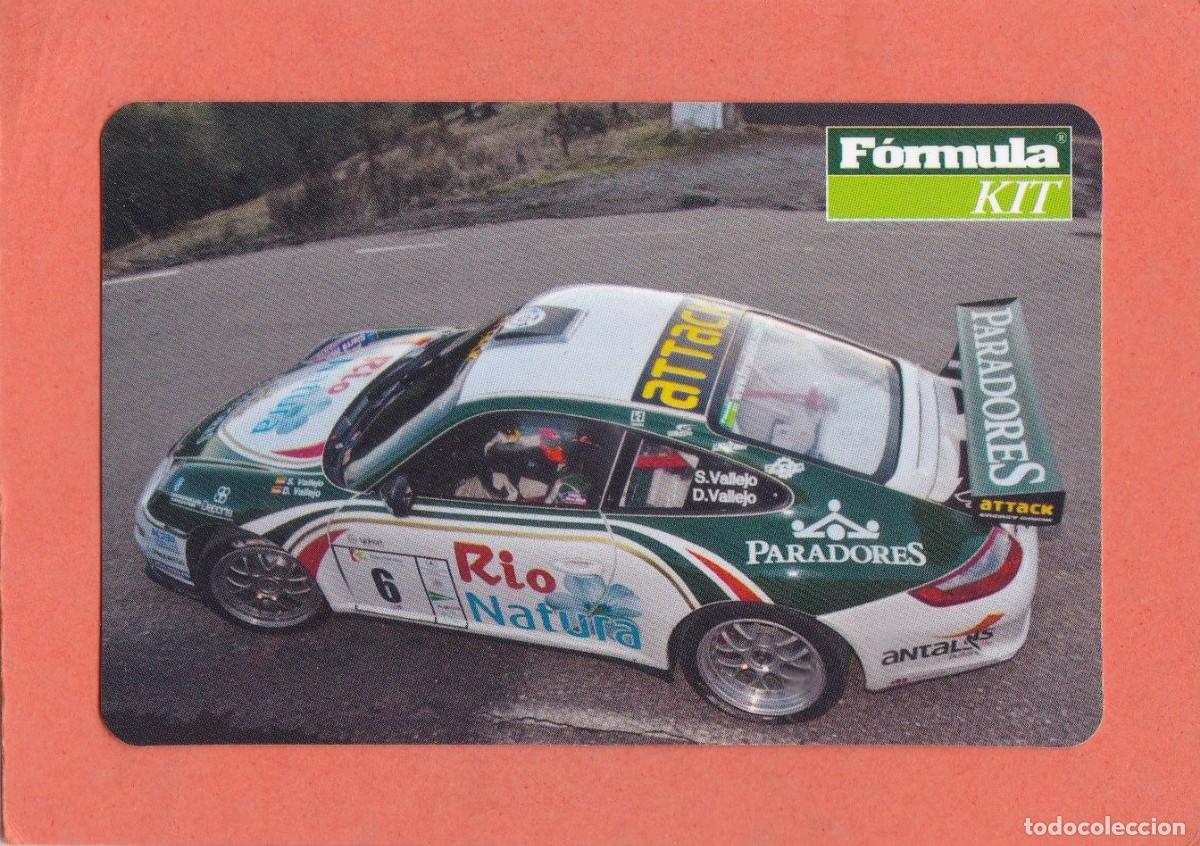 Coleccionismo calendarios: CALENDARIO 2012 - FORMULA KIT - COCHE PORSCHE 911 GT3 RALLY 2011 -SERGIO VALLEJO / DIEGO VALLEJO