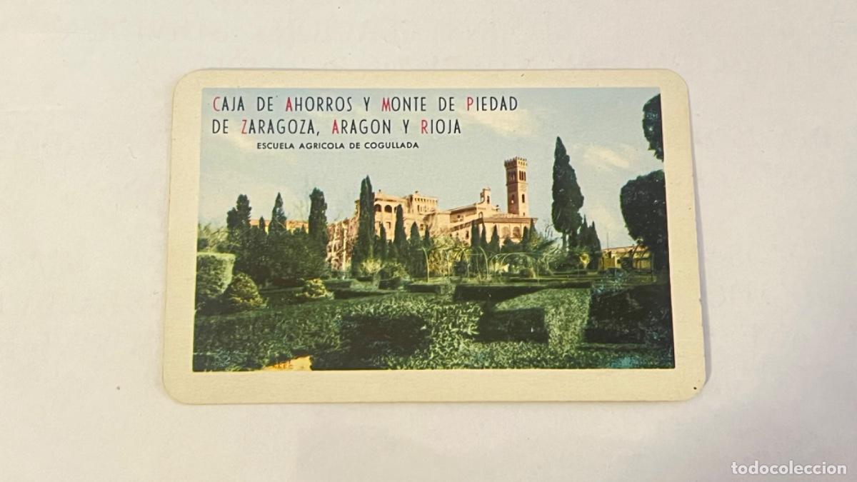 Coleccionismo calendarios: Calendario HERACLIO FOURNIER 1960 CAJA DE ZARAGOZA