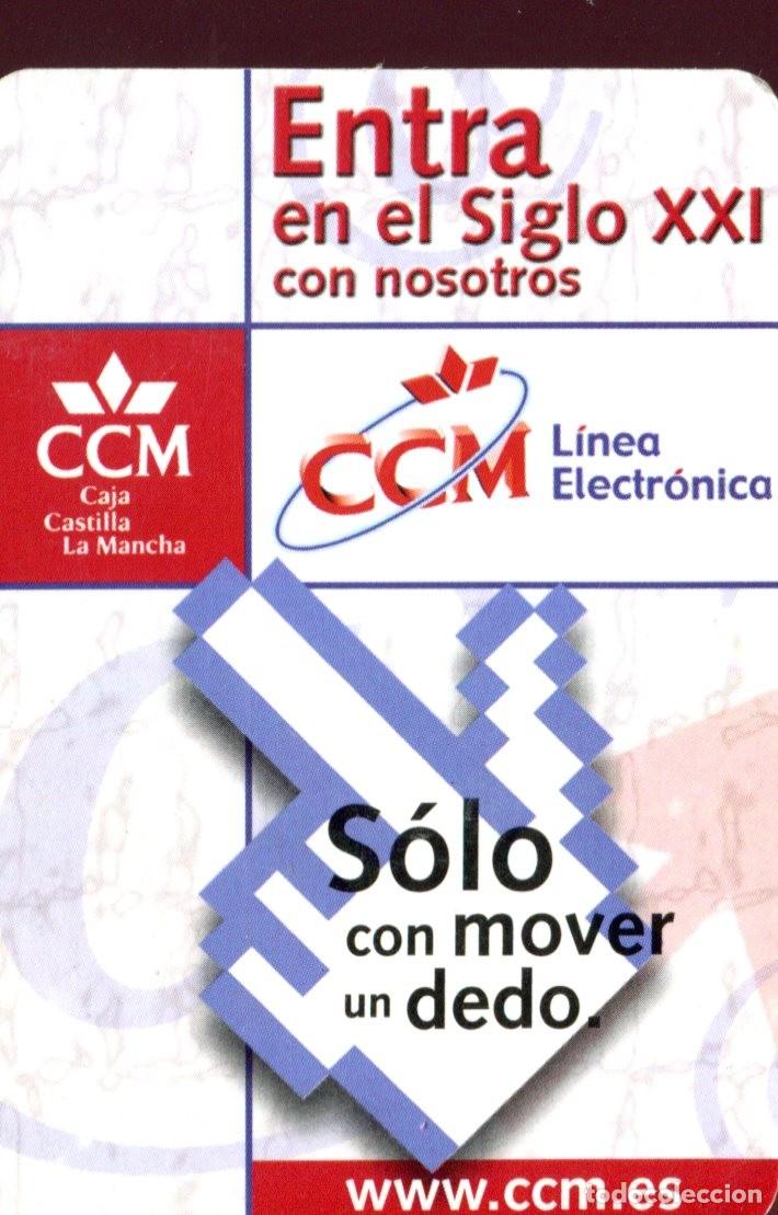 Coleccionismo calendarios: Calendario bolsillo de Banco - Caja castilla la mancha - CCM - A&ntilde;o 2001