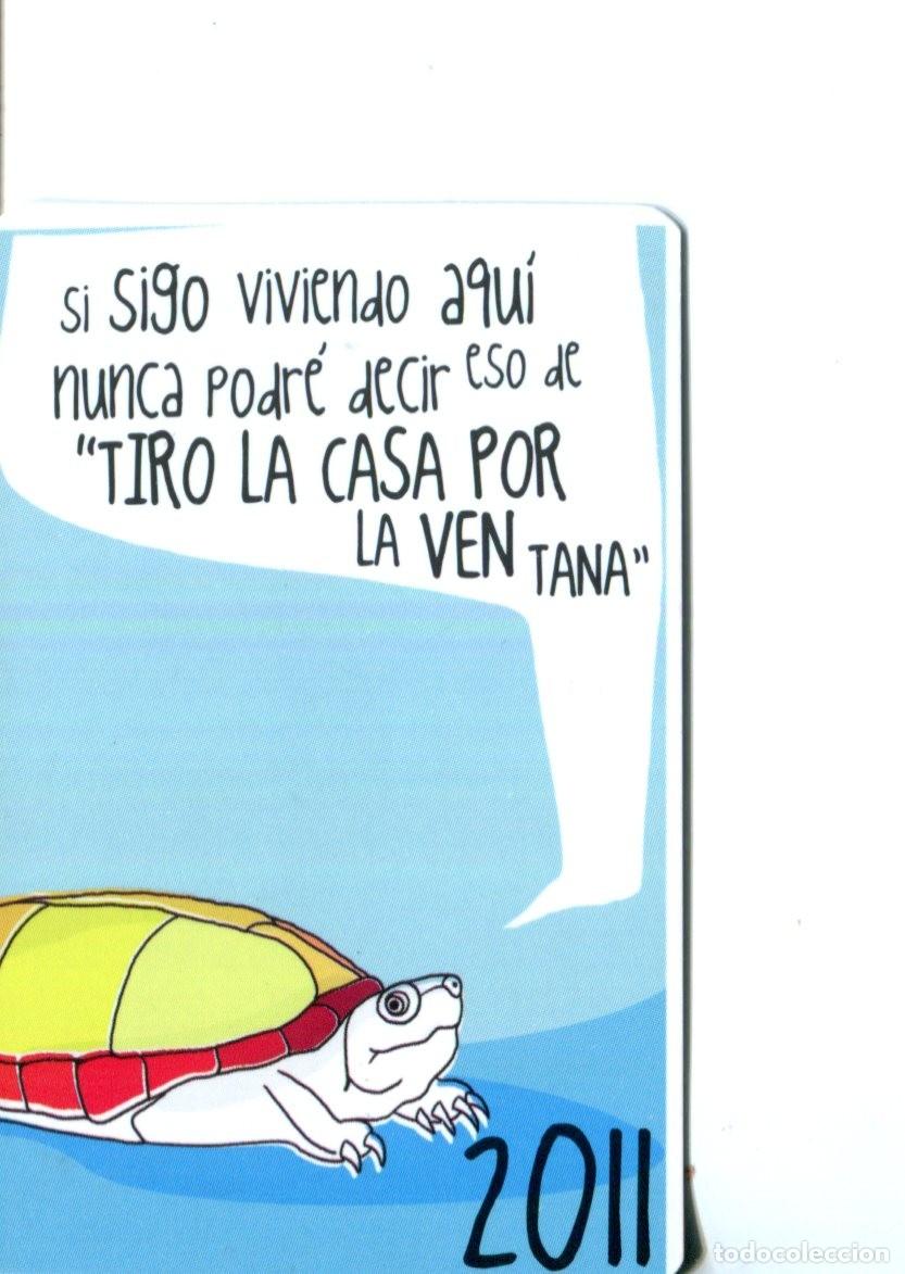 Coleccionismo calendarios: CALENDARIO DE BOLSILLO A&Ntilde;O 2011 BANCOS / CAJAS AHORROS - CAM - CAJA MEDITERRANEO - VER FOTO REVERSO