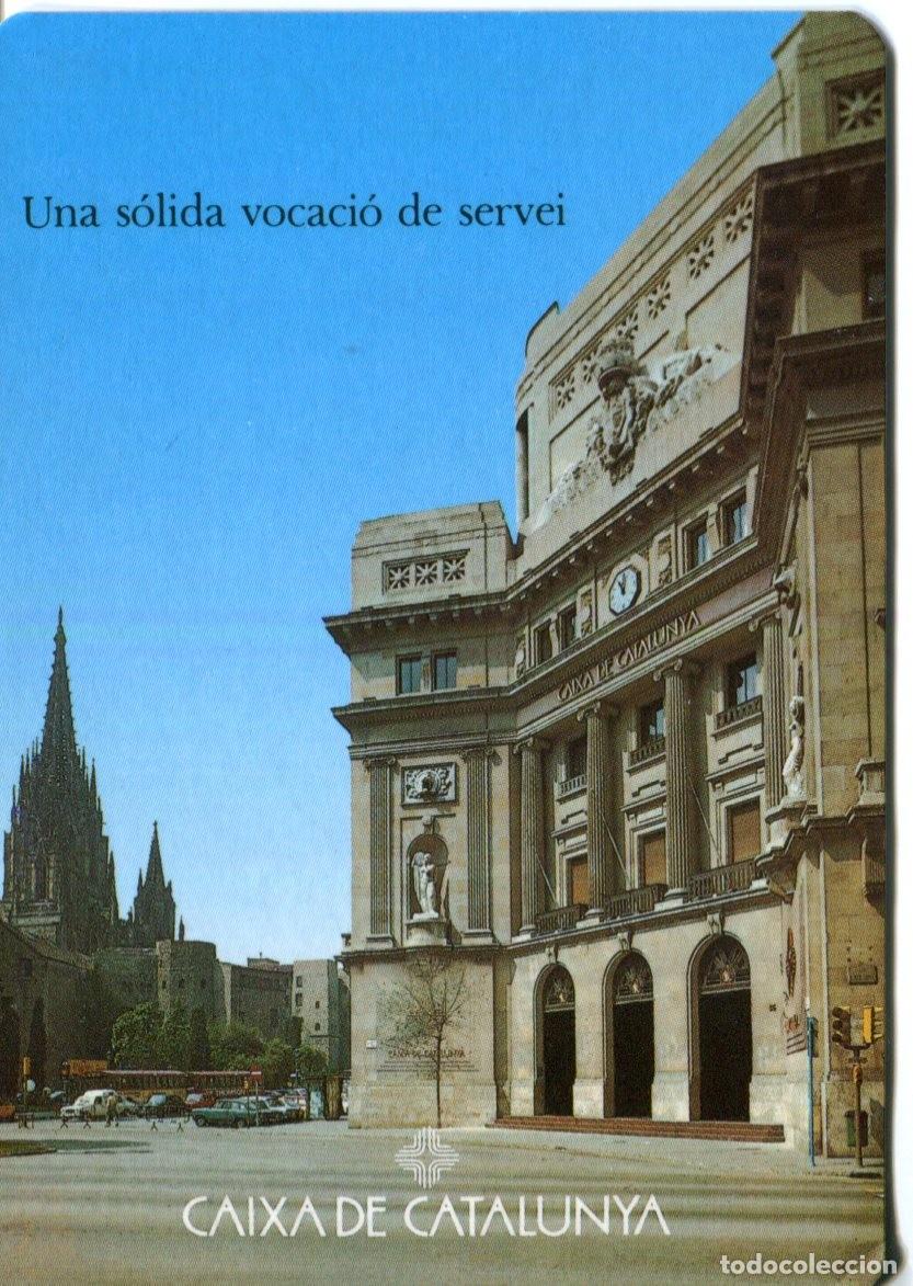 Coleccionismo calendarios: CALENDARIO DE BANCOS Y CAJAS. CAIXA DE CATALUNYA CATALAN A&Ntilde;O 1987