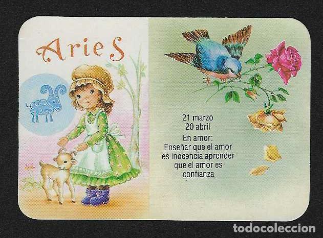 Coleccionismo calendarios: CALENDARIO DE BOLSILLO A&Ntilde;O 1988 HOR&Oacute;SCOPO - ARIES - SIN PUBLICIDAD - VER FOTO REVERSO