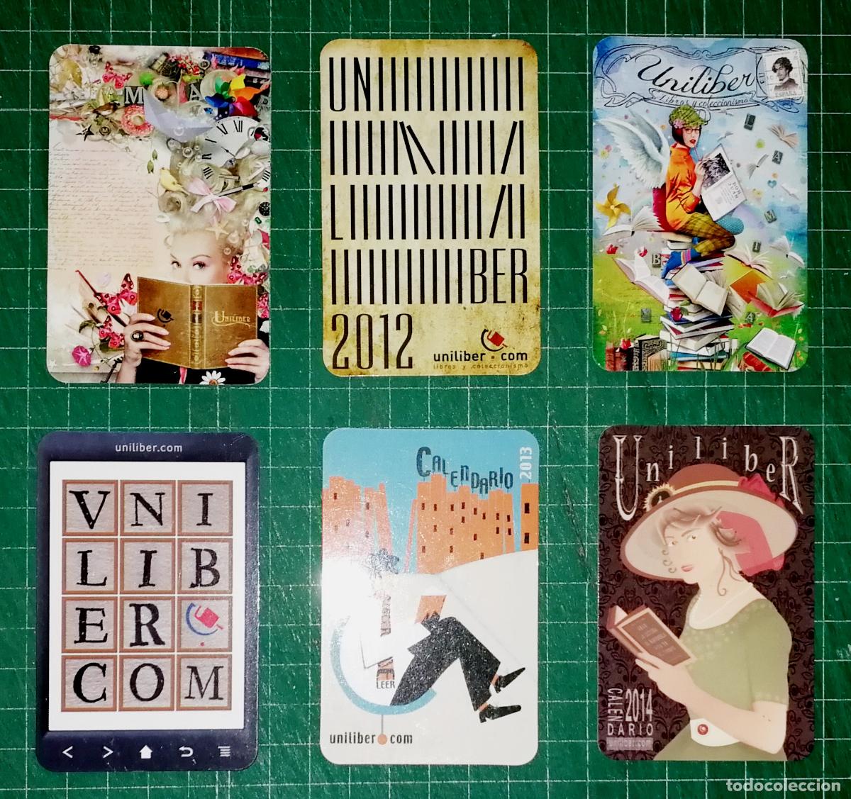 Coleccionismo calendarios: LOTE 6 CALENDARIOS BOLSILLO, ALMANAQUE. UNILIBER. 2012 (2), 2013 (3), 2014 (1). - Uniliber.com