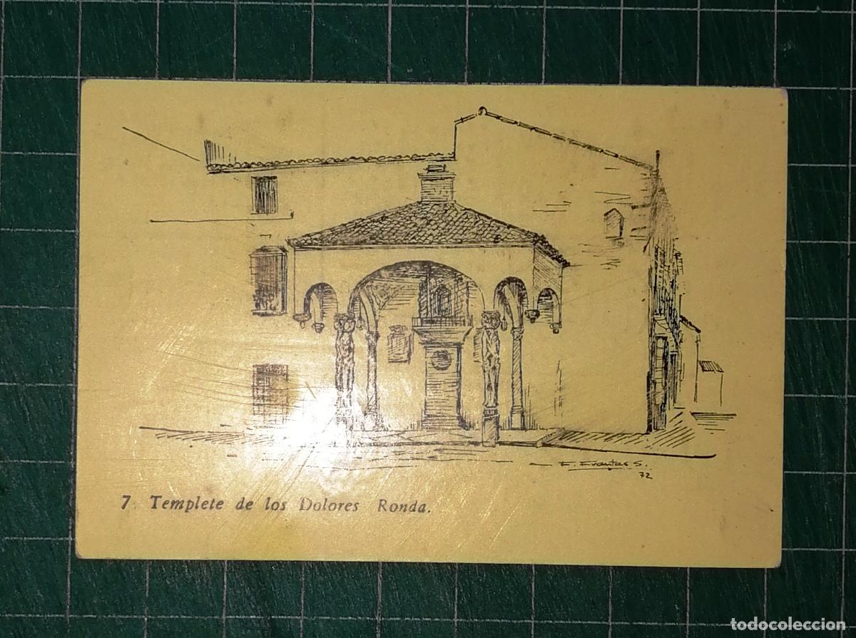 Coleccionismo calendarios: CALENDARIO BOLSILLO, ALMANAQUE. TEMPLETE DE LOS DOLORES, RONDA. 1978. Almacenes Tejidos Mart&iacute;n, S.L.