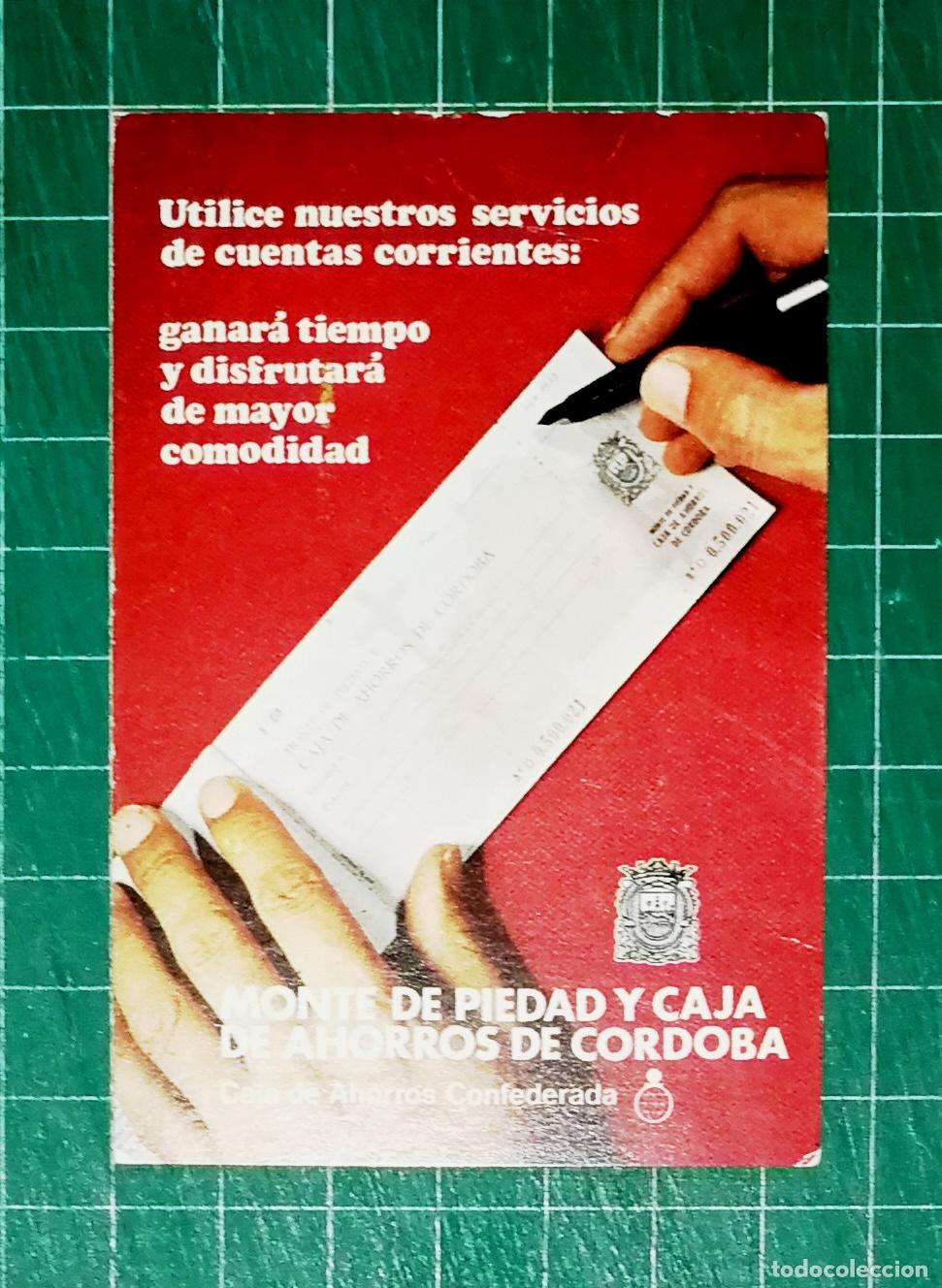 Coleccionismo calendarios: CALENDARIO , ALMANAQUE. MONTE DE PIEDAD Y CAJA AHORROS C&Oacute;RDOBA. 1974. AHORRO BIENESTAR Y PROGRESO