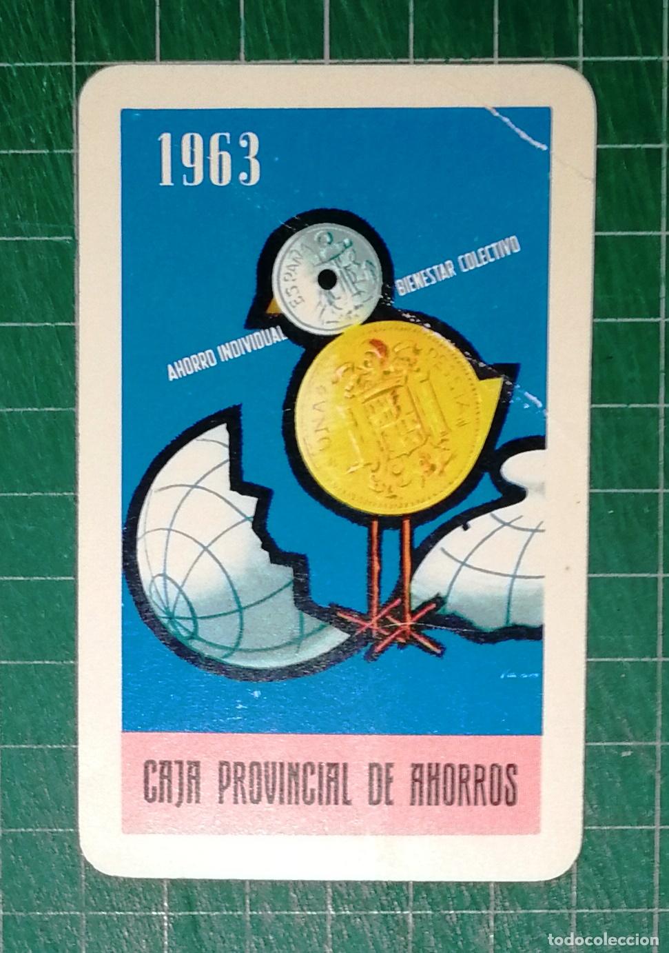 Coleccionismo calendarios: CALENDARIO ALMANAQUE. CAJA PROVINCIAL DE AHORROS. AHORRO INDIVIDUAL... H. FOURNIER