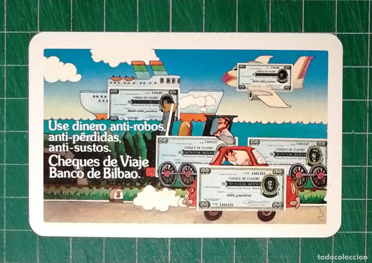Coleccionismo calendarios: CALENDARIO BOLSILLO, ALMANAQUE. CHEQUES DE VIAJE. BANCO DE BILBAO. 1978. - H. Fournier
