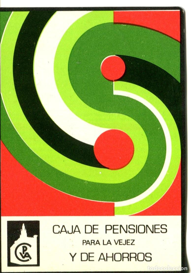 Coleccionismo calendarios: CALENDARIO CAJA DE PENSIONES PARA LA VEJEZ Y DE AHORROS, A&ntilde;o 1974. BANCOS Y CAJAS