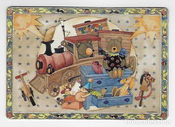 Coleccionismo calendarios: CALENDARIO DE BOLSILLO A&Ntilde;O 2001 DIBUJOS - JUGUETES - SIN PUBLICIDAD - VER FOTO REVERSO
