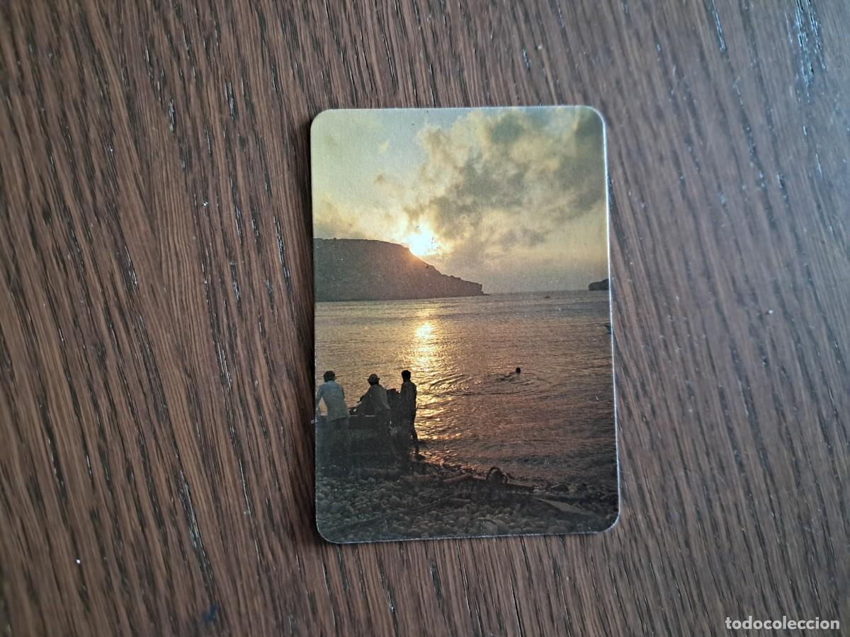 Coleccionismo calendarios: calendario de serie DLB 2.876, imagen puesta de sol, a&ntilde;o 1983.