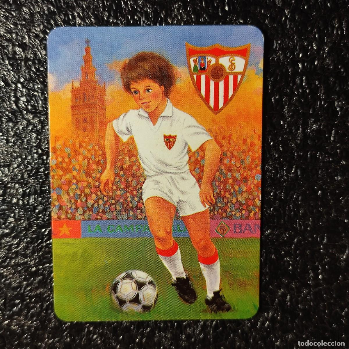 Coleccionismo calendarios: CALENDARIO DE FUTBOL . SEVILLA C.F. 1993 ** NEUMATICOS ABAD . SEVILLA ** T0