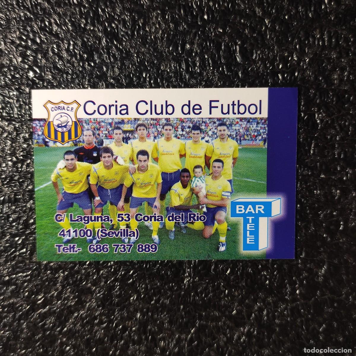 Coleccionismo calendarios: CALENDARIO DE FUTBOL . CLUB ATLETISMO CORIA C.F. * 2009 * CORIA DEL RIO ** BAE TELE ** T0