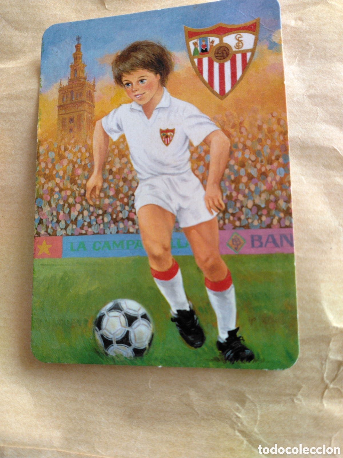 Coleccionismo calendarios: CALENDARIO 1991 - SEVILLA C. F. - BAR MONTERO SEVILLA.