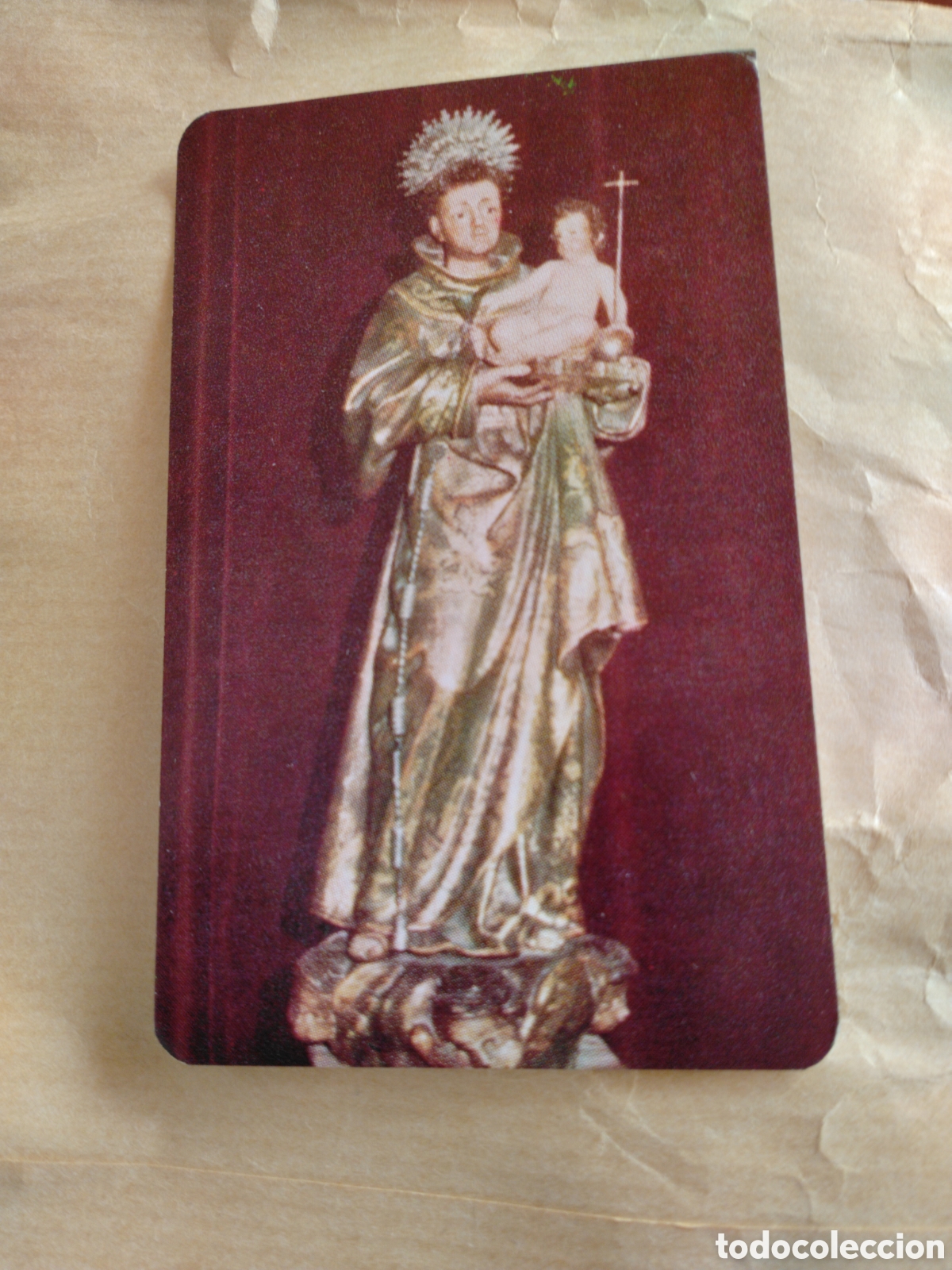 Coleccionismo calendarios: CALENDARIO 1980 - SANTUARIO DE SAN ANTONIO DE PADUA - FRANCISCANOS DE SEVILLA.