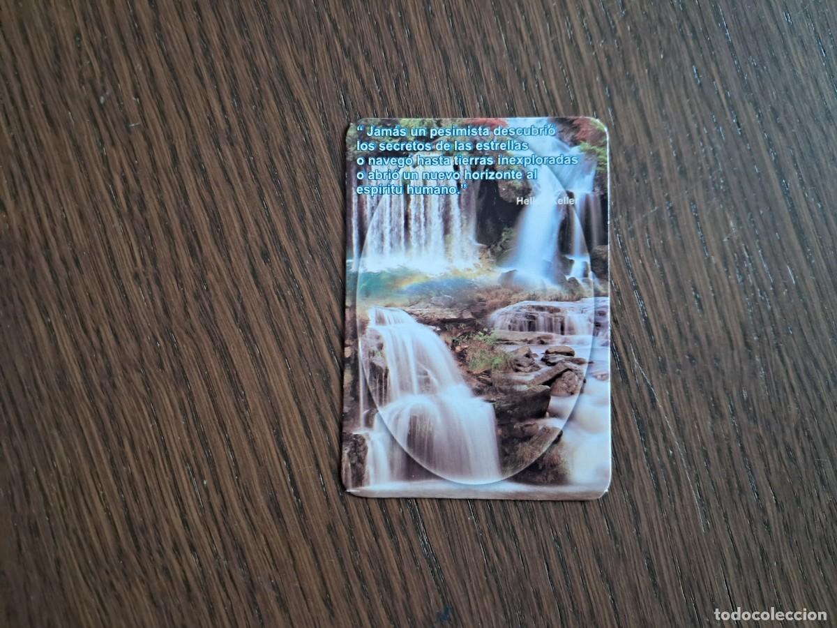 Coleccionismo calendarios: calendario de publicidad de Per&uacute;, tipo religioso, cascada agua, con frase, a&ntilde;o 2006